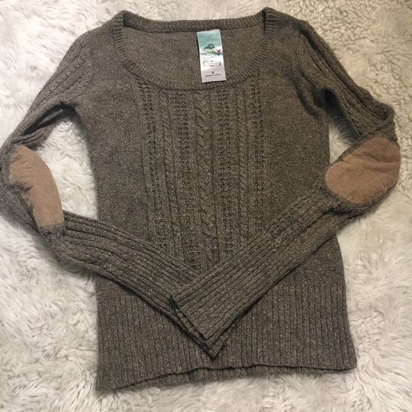 Anthropologie Sweaters - Anthropologie aphorism patch elbow sweater